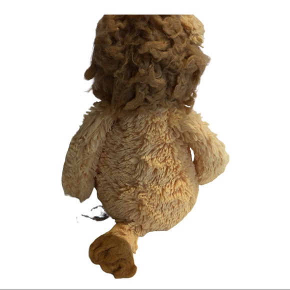 Jellycat Medium Bashful Lion Plush Yellow gold 12” Stuffed Animal Bean Bag Toy. - Picture 6 of 9